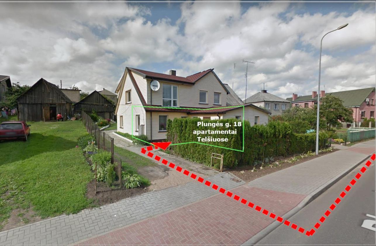 Plunges Gatves 18 Apartamentai Telšiai Buitenkant foto